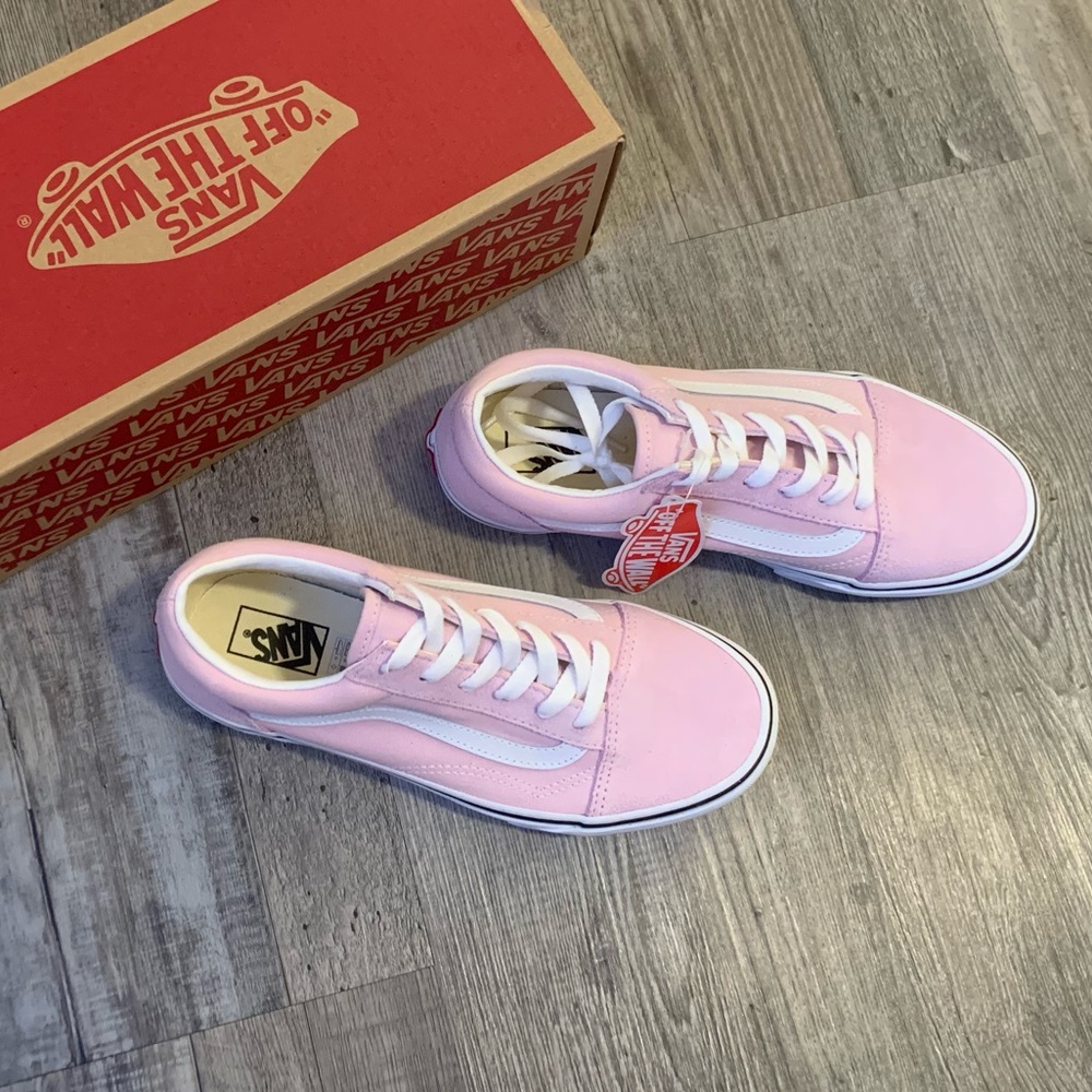 Vans old skool lilac snow and pink true white shoe - Picture 2 of 8